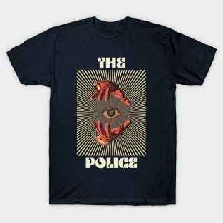 Hand Eyes The Police T-Shirt